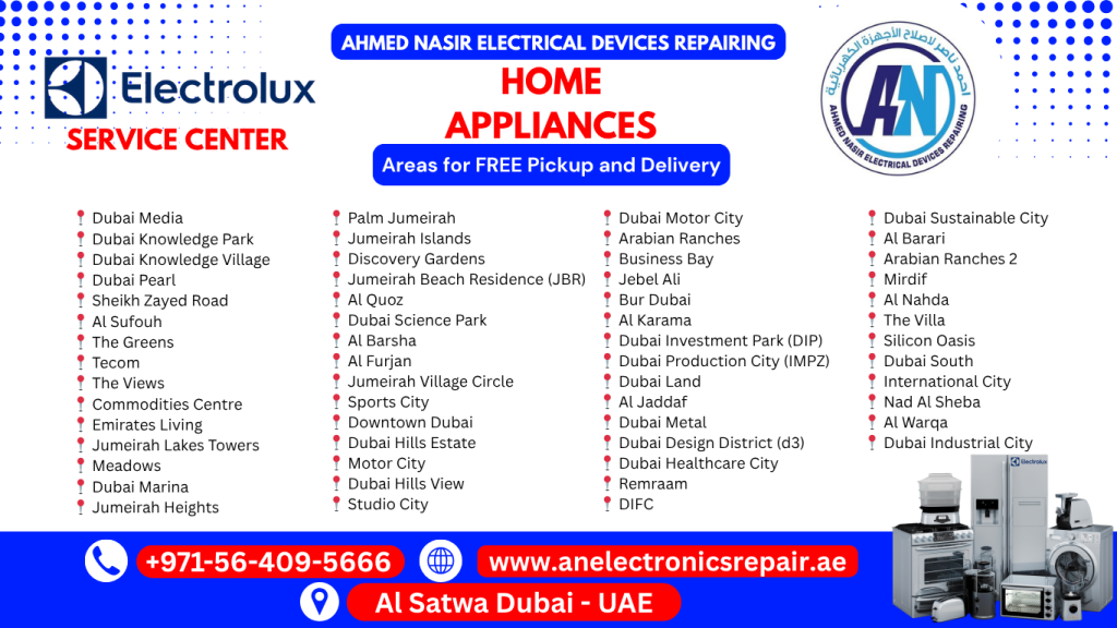 Electrolux Service Center Dubai Marina
