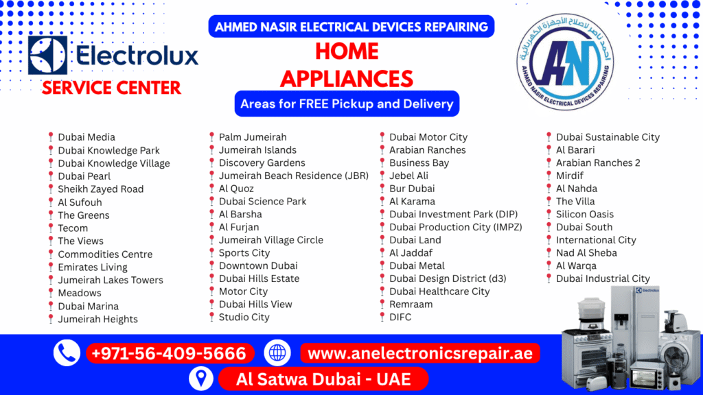 Electrolux Service Center Jebel Ali