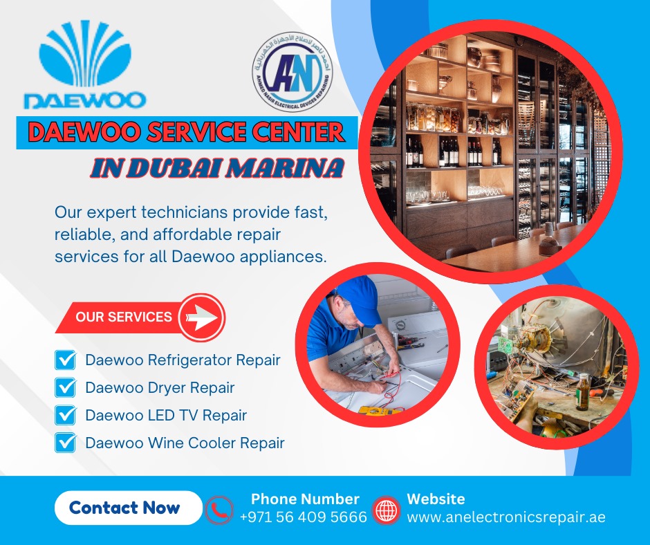 Daewoo Service Center Wine Cooler Repair in Dubai Marina