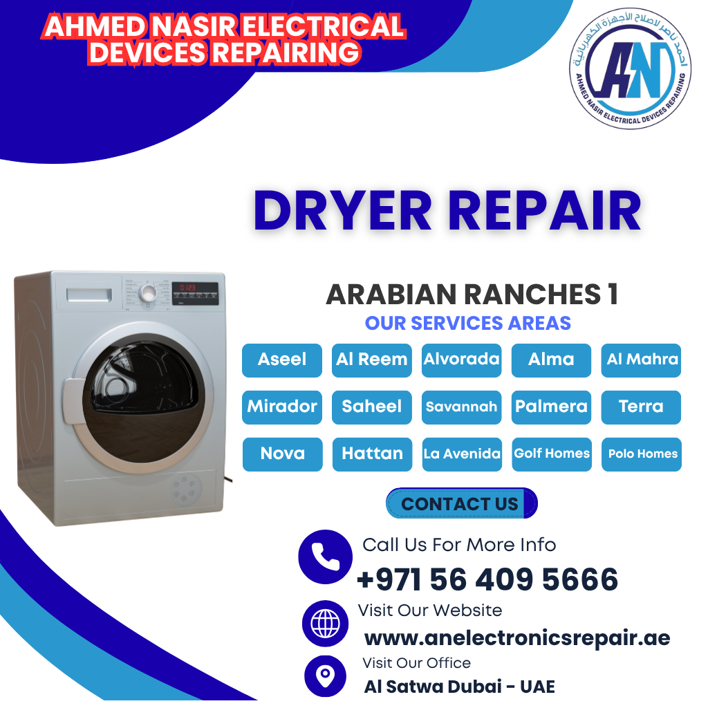 Dryer Repair in Arabian Ranches 1