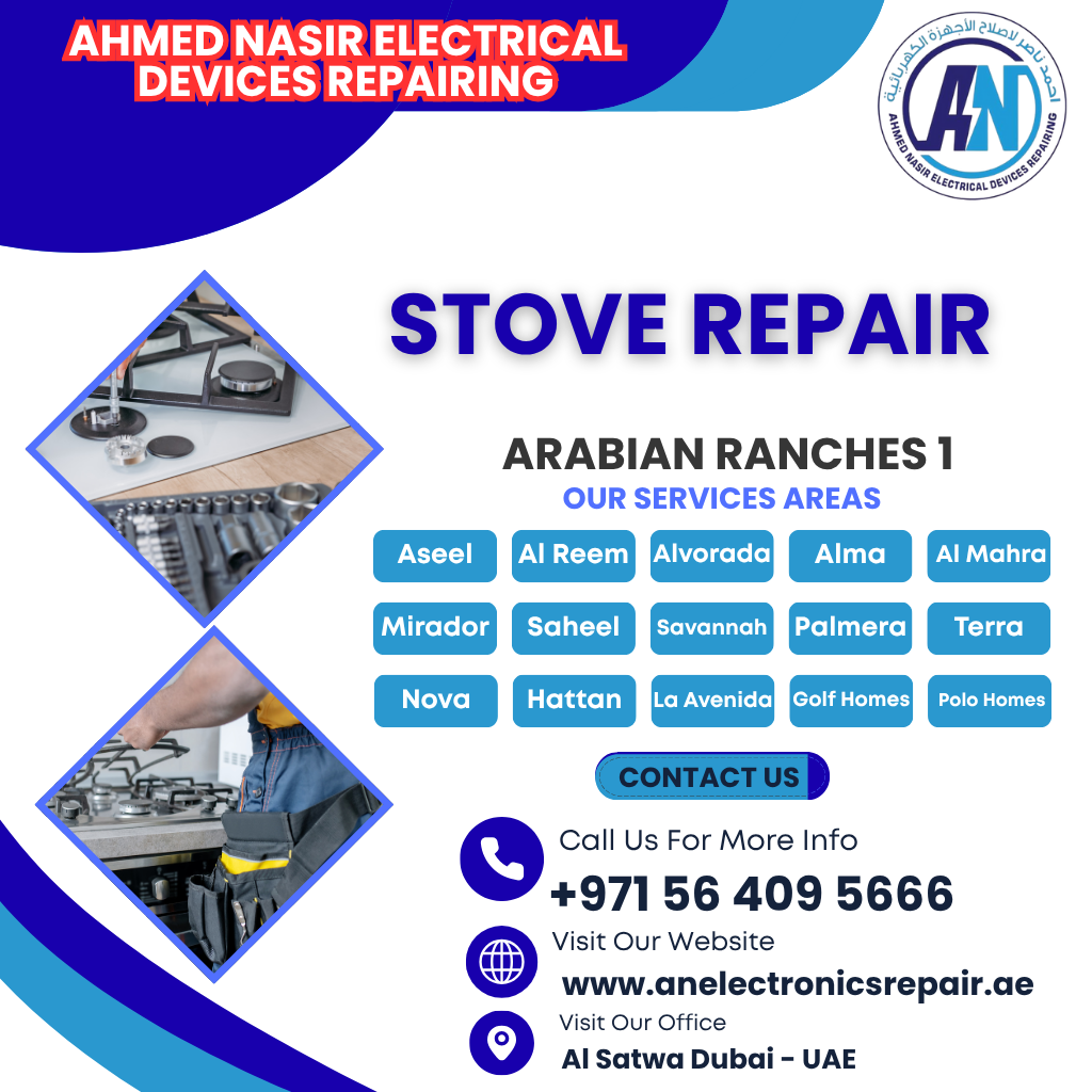 Stove Repair in Arabian Ranches 1