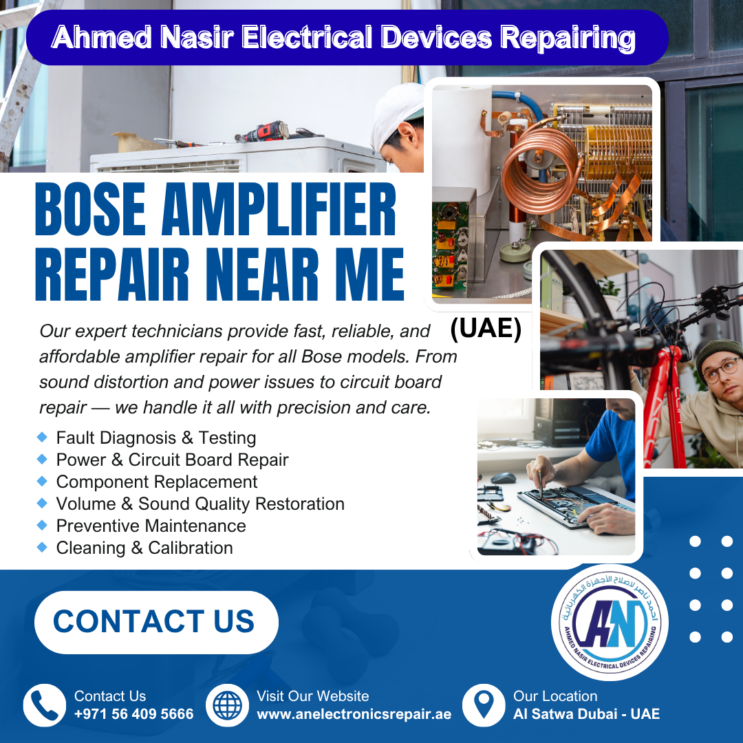 Bose Amplifier Repair Near Me (UAE)