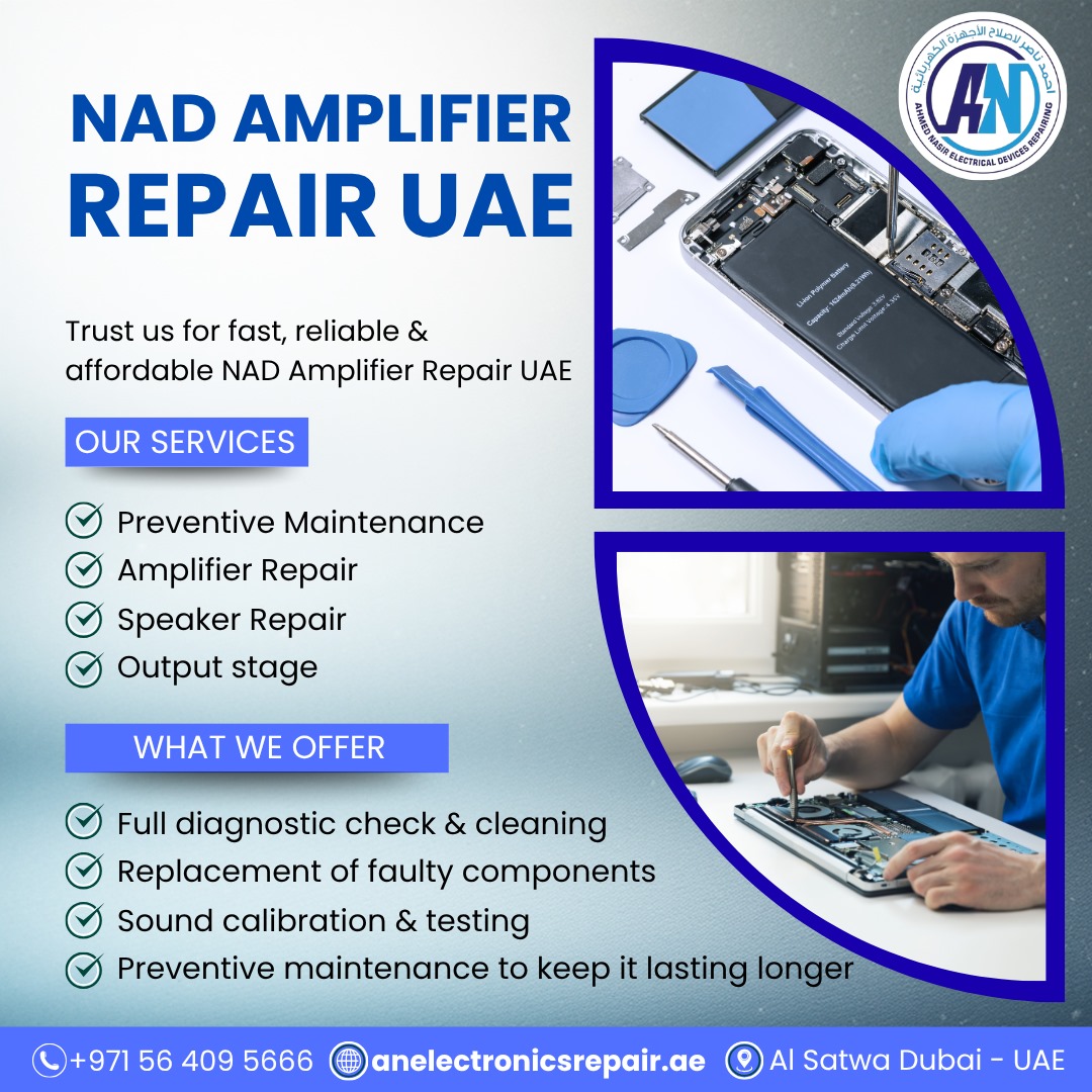 NAD Amplifier Repair UAE
