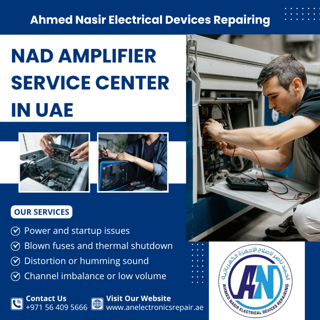 NAD Amplifier Service Center in UAE