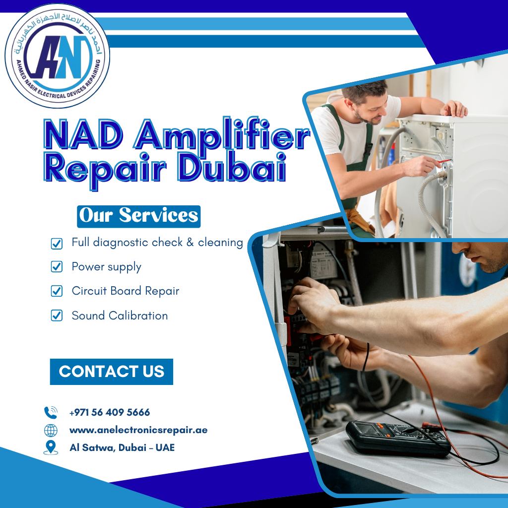 NAD Amplifier Repair Dubai