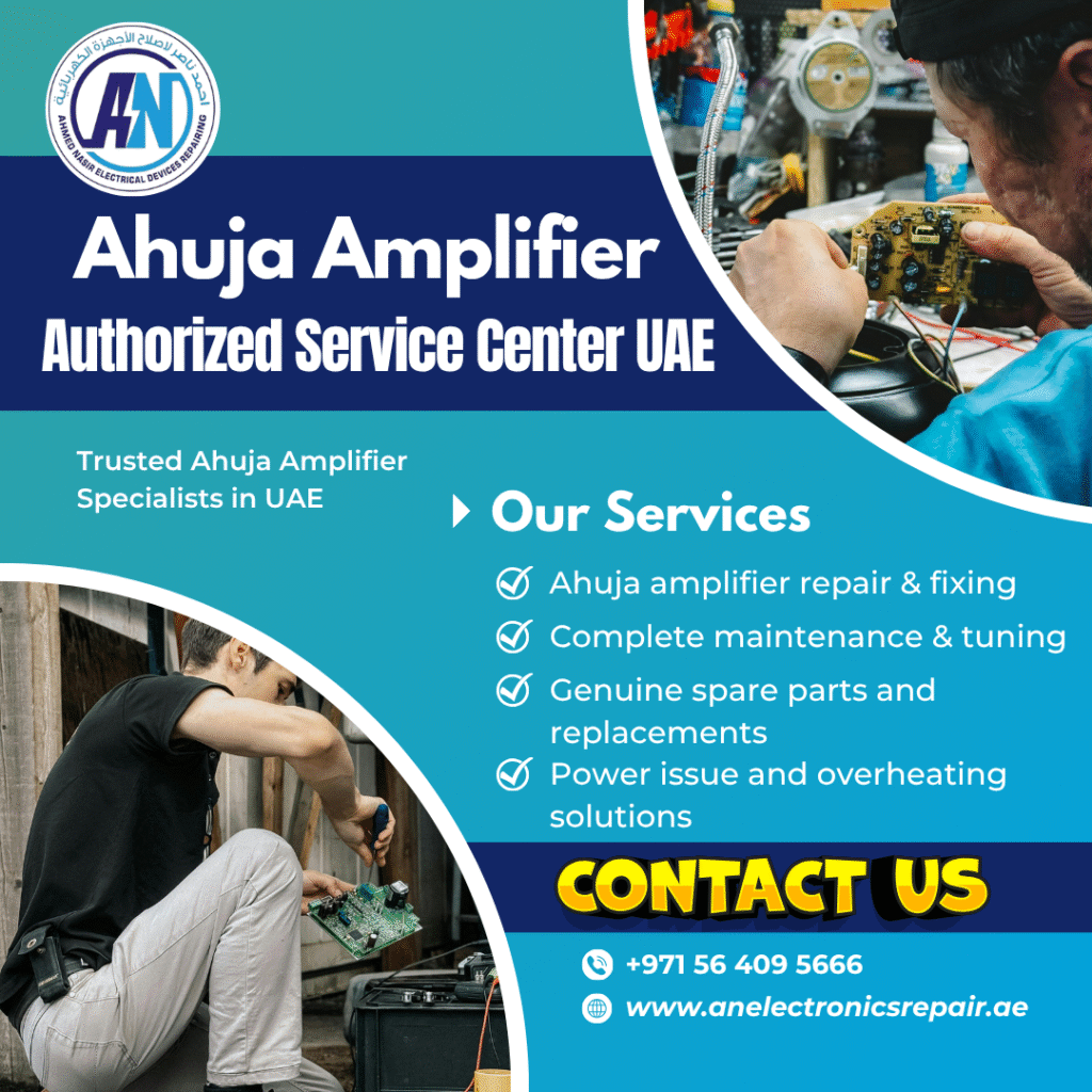 Ahuja Amplifier Authorized Service Center UAE