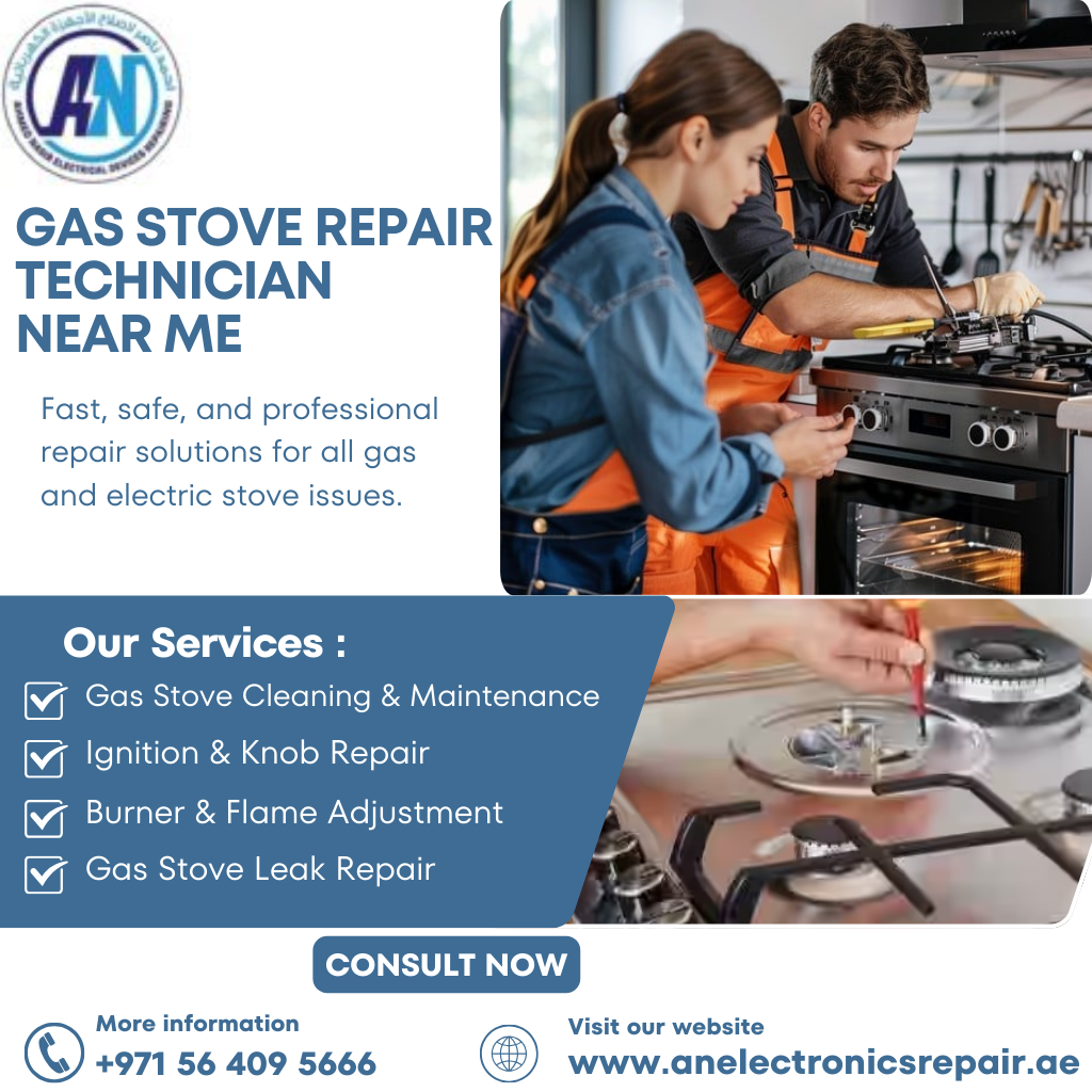 Gas Stove Repair Technician Near Me
