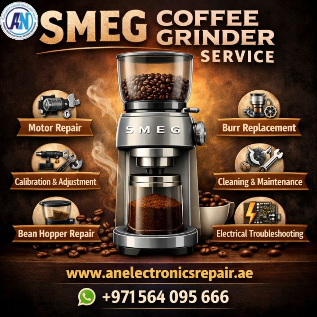 SMEG Coffee Grinder Services Dubai