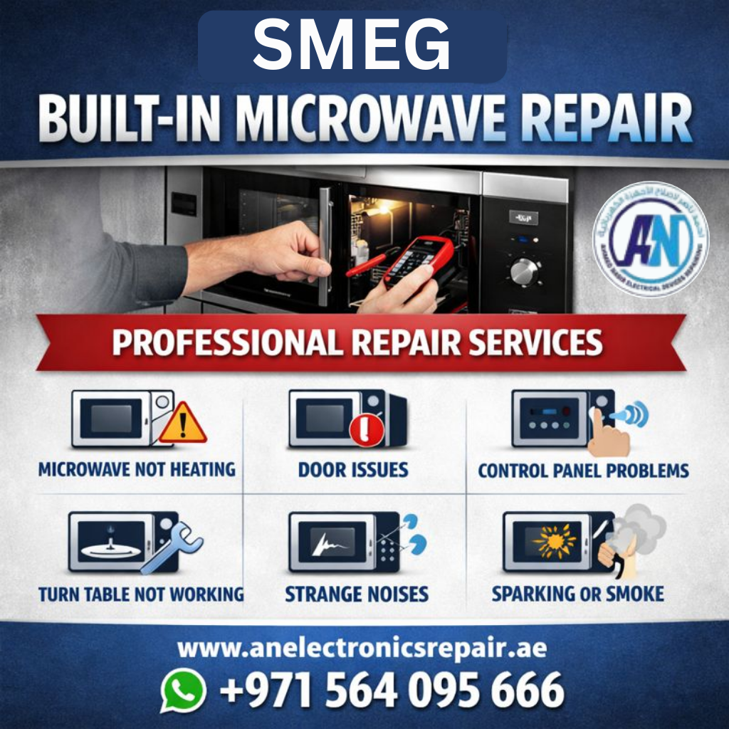 SMEG Built-in Microwave Repair Dubai