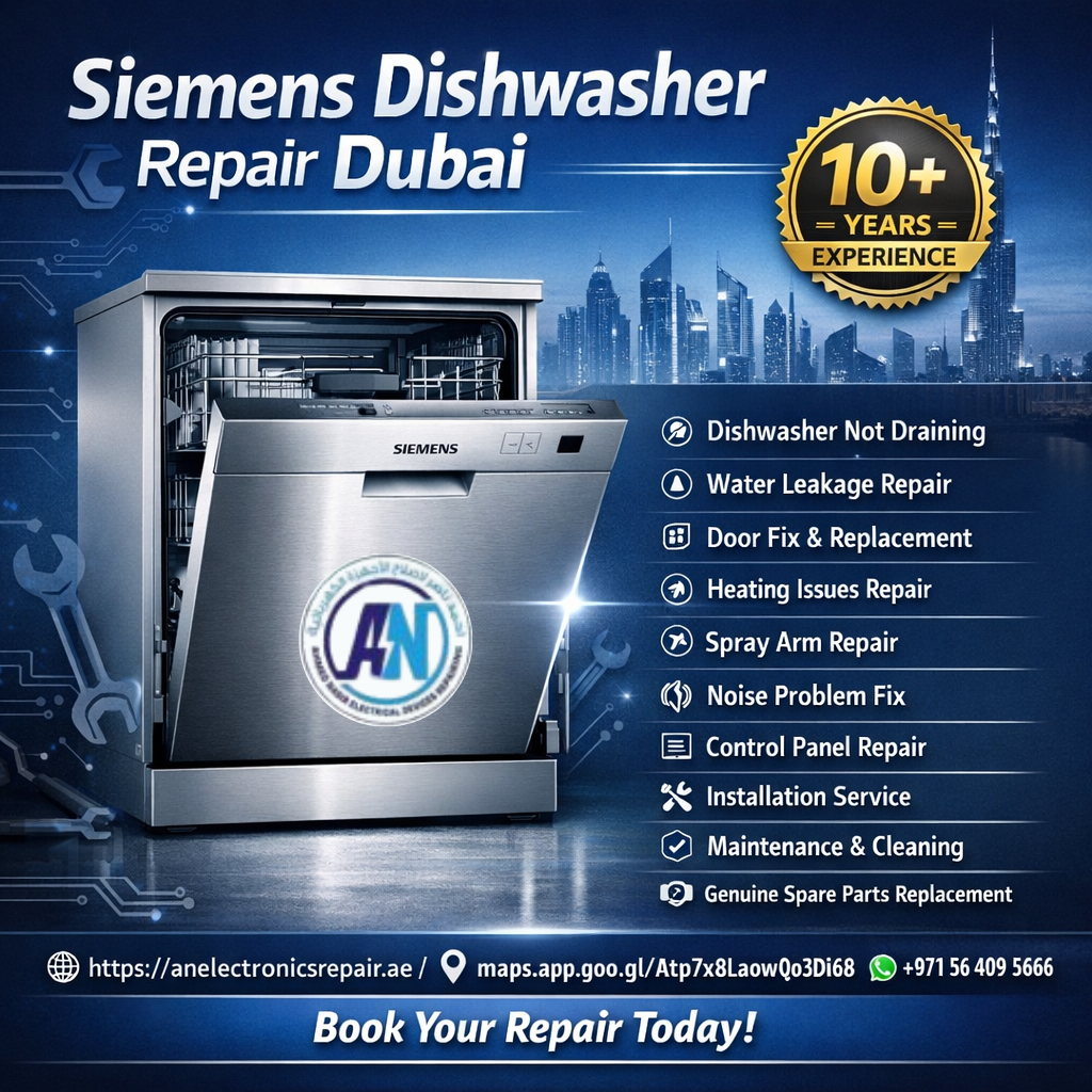 Siemens Dishwasher Repair Dubai
