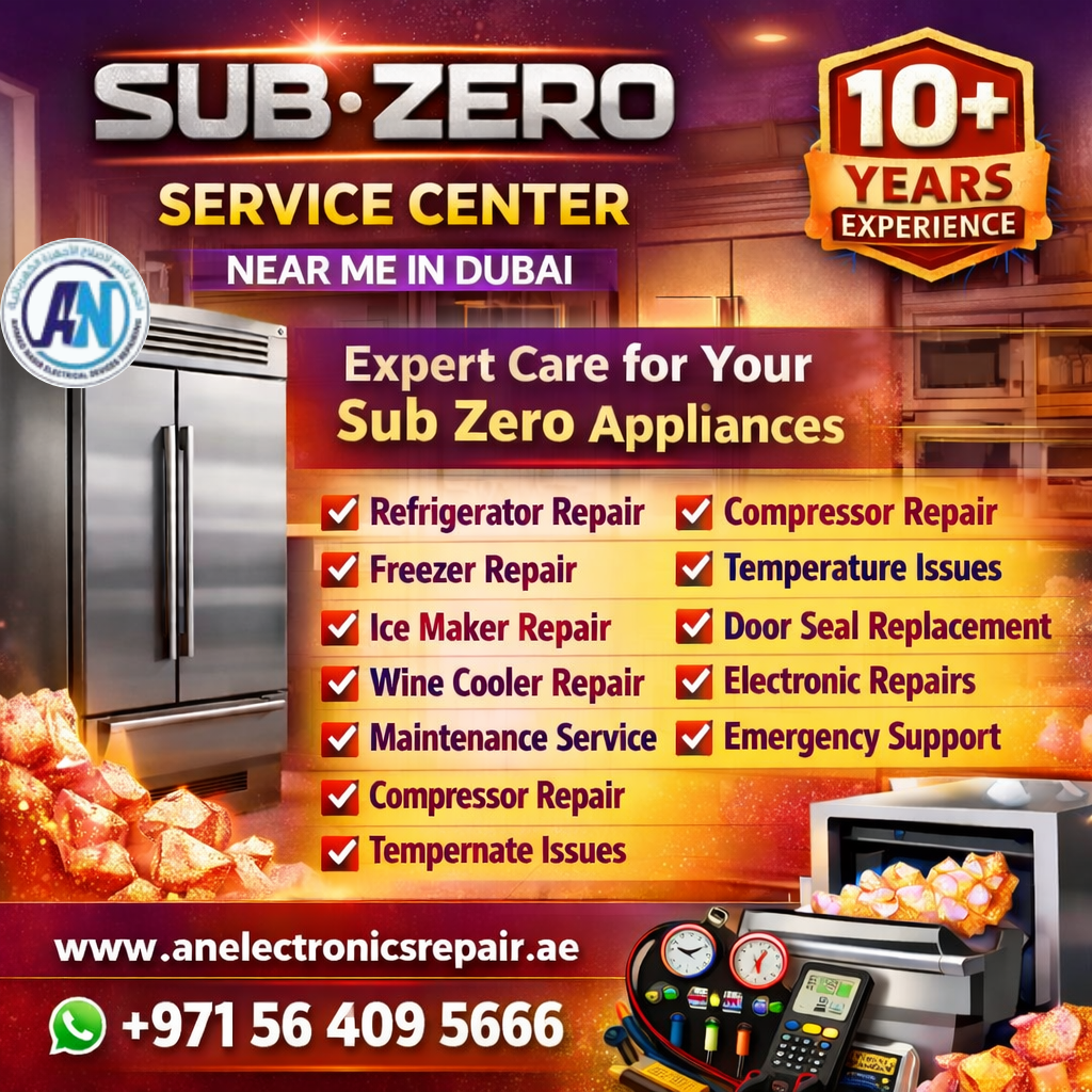 Sub Zero Service Center near me in Dubai