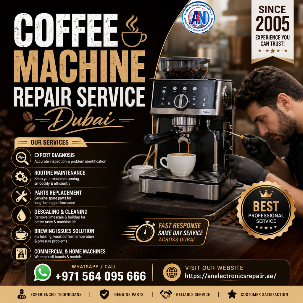 Coffee Machine Repair Service Dubai