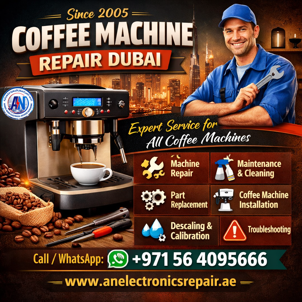 Coffee machine repair Dubai