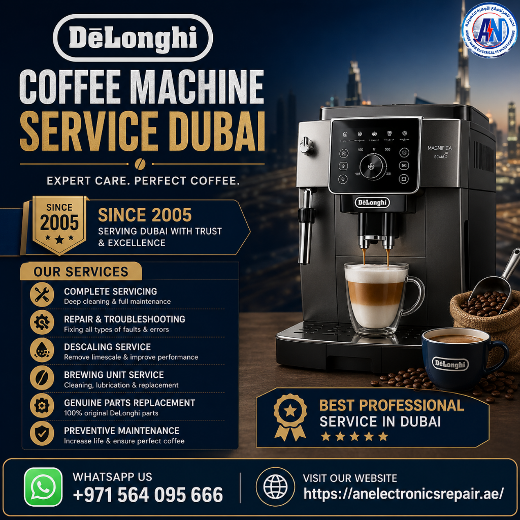 Delonghi Coffee Machine Service Dubai