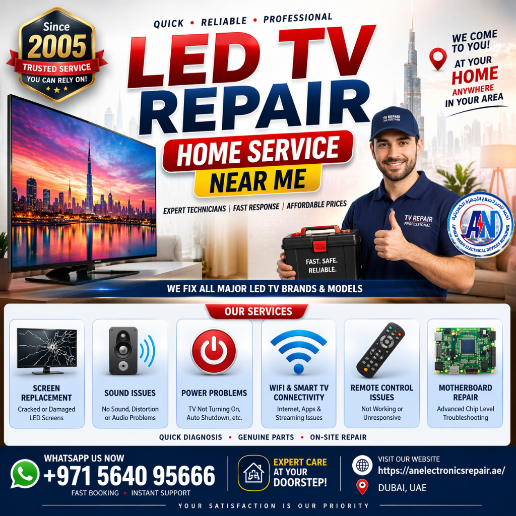 LED TV Repair Home Service Near Me
