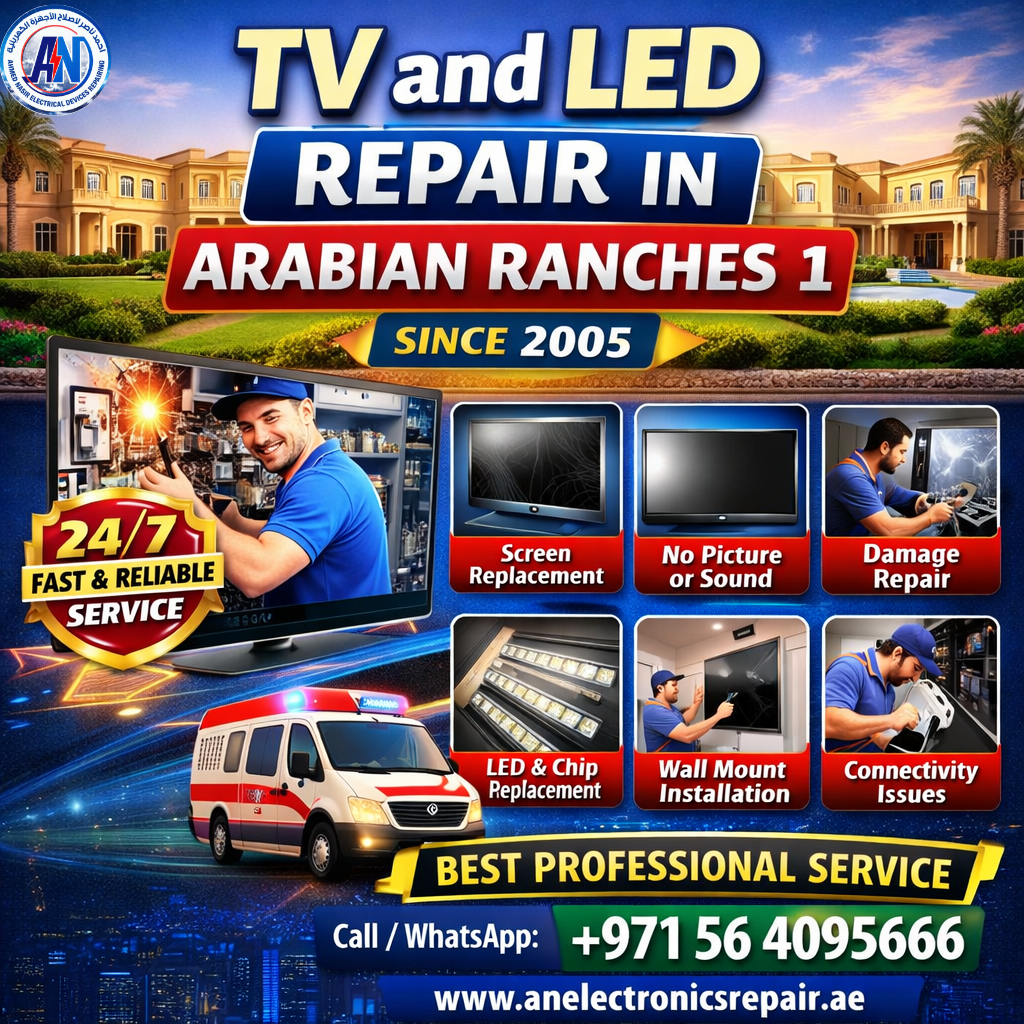 TV and LED Repair in Arabian Ranches 1