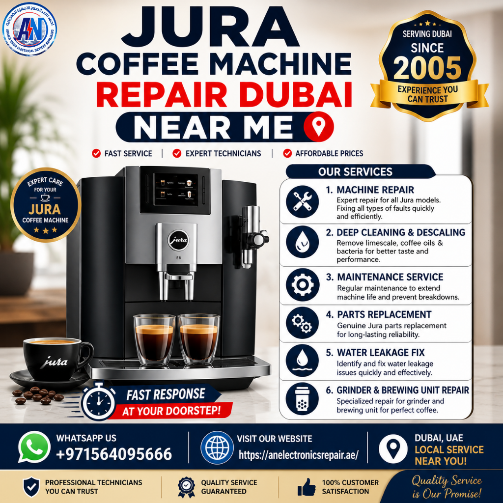 Jura Coffee Machine Repair Dubai Near Me