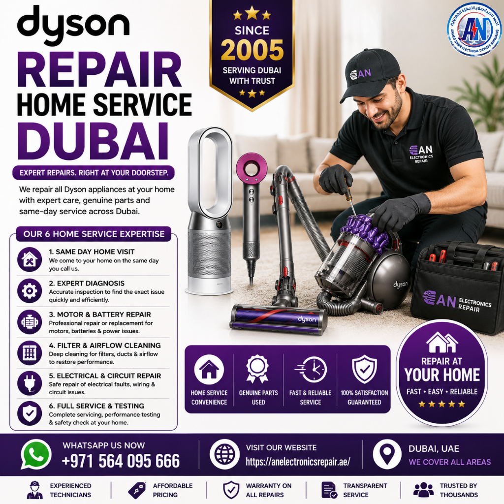 Dyson Repair Home Service Dubai