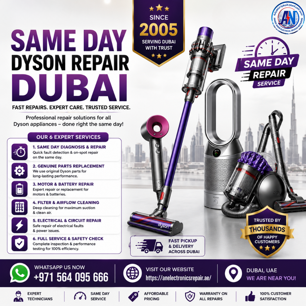 Same Day Dyson Repair Dubai