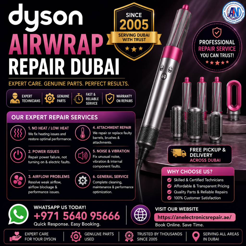 dyson Airwrap Repair Dubai