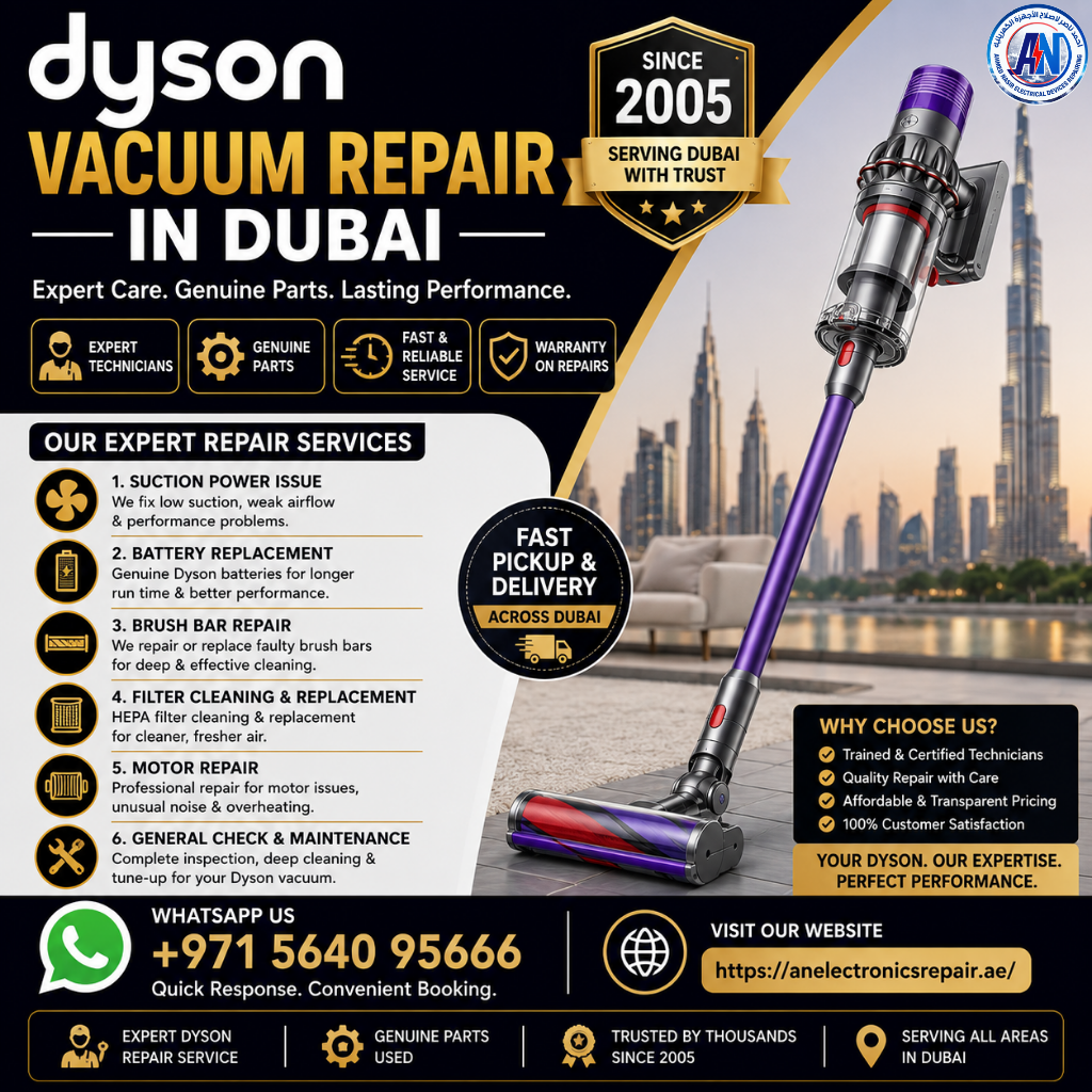 dyson Vacuum Repair in Dubai