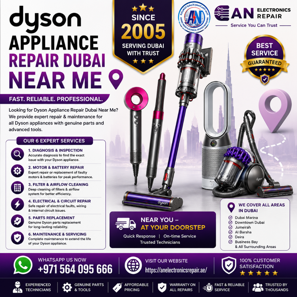 Dyson Appliance Repair Dubai Near Me