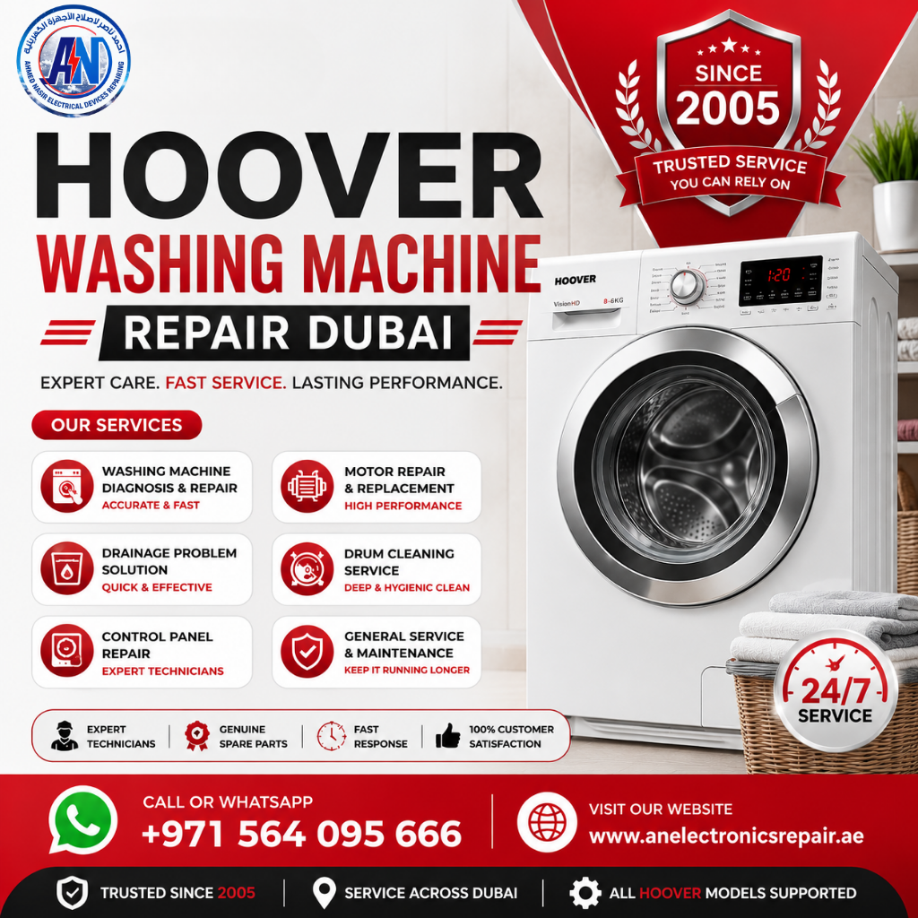 Hoover Washing Machine Repair Dubai