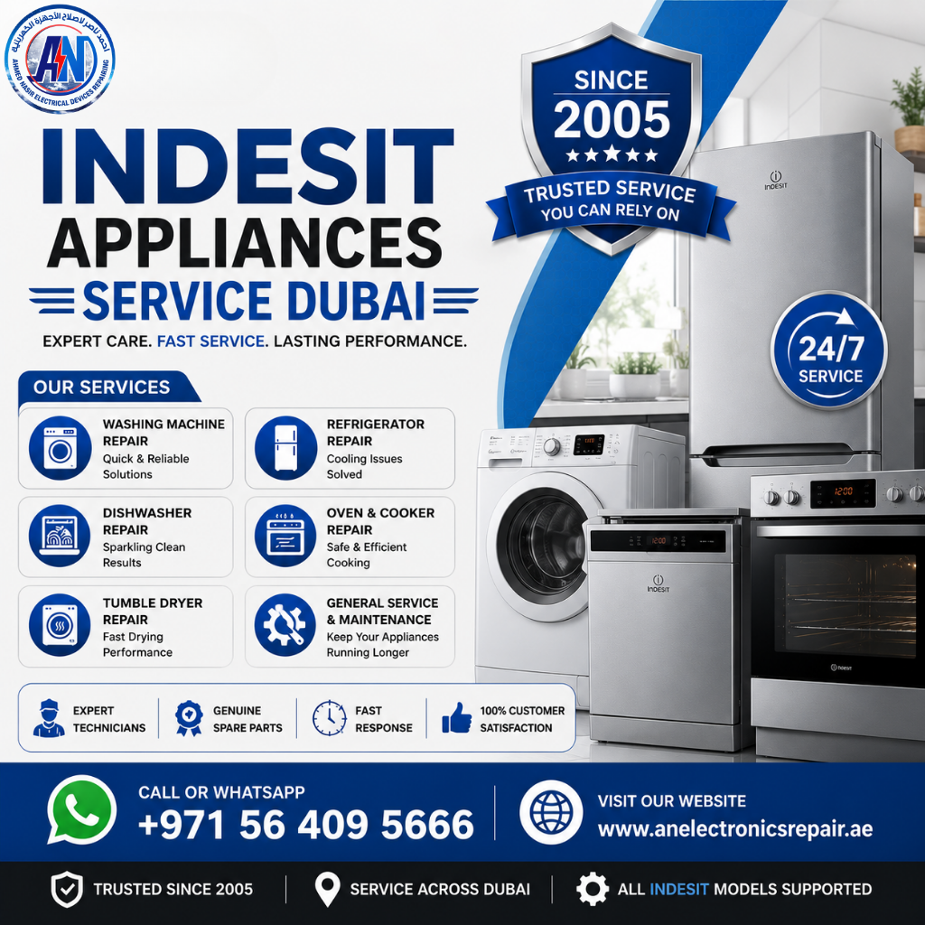 Indesit Appliances Service Dubai
