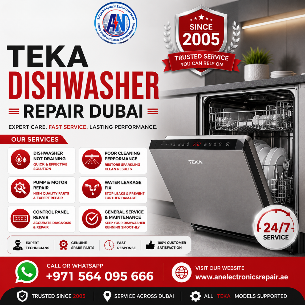 Teka Dishwasher Repair Dubai