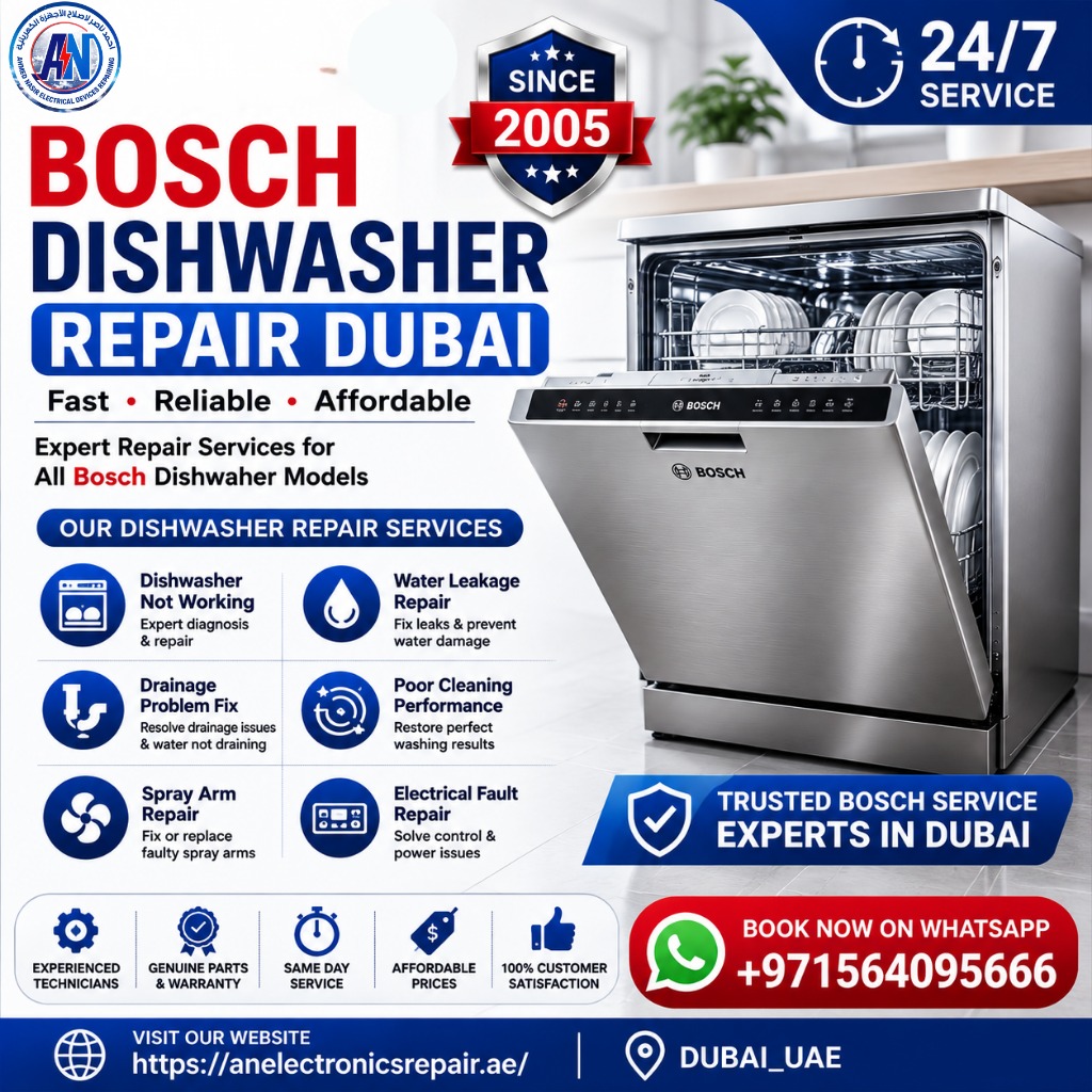 Bosch Dishwasher Repair Dubai