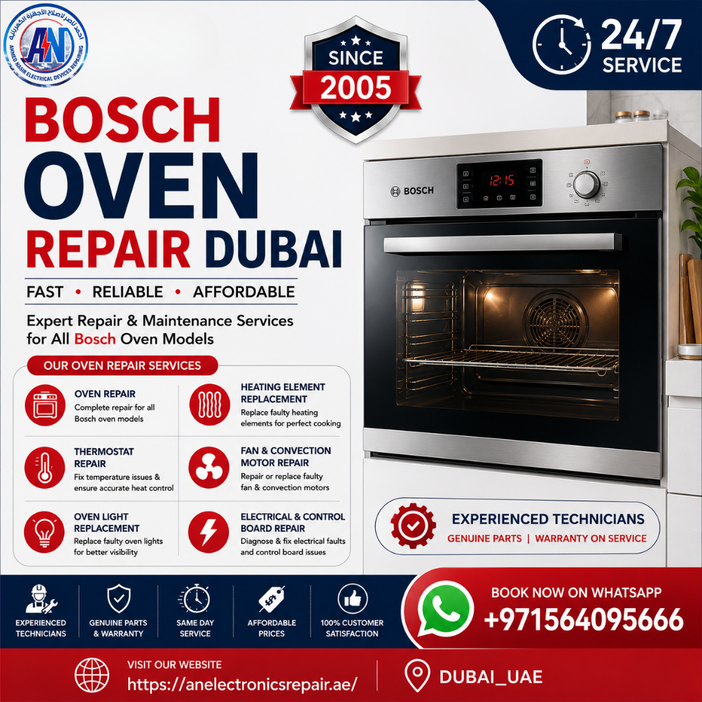 Bosch Oven Repair Dubai