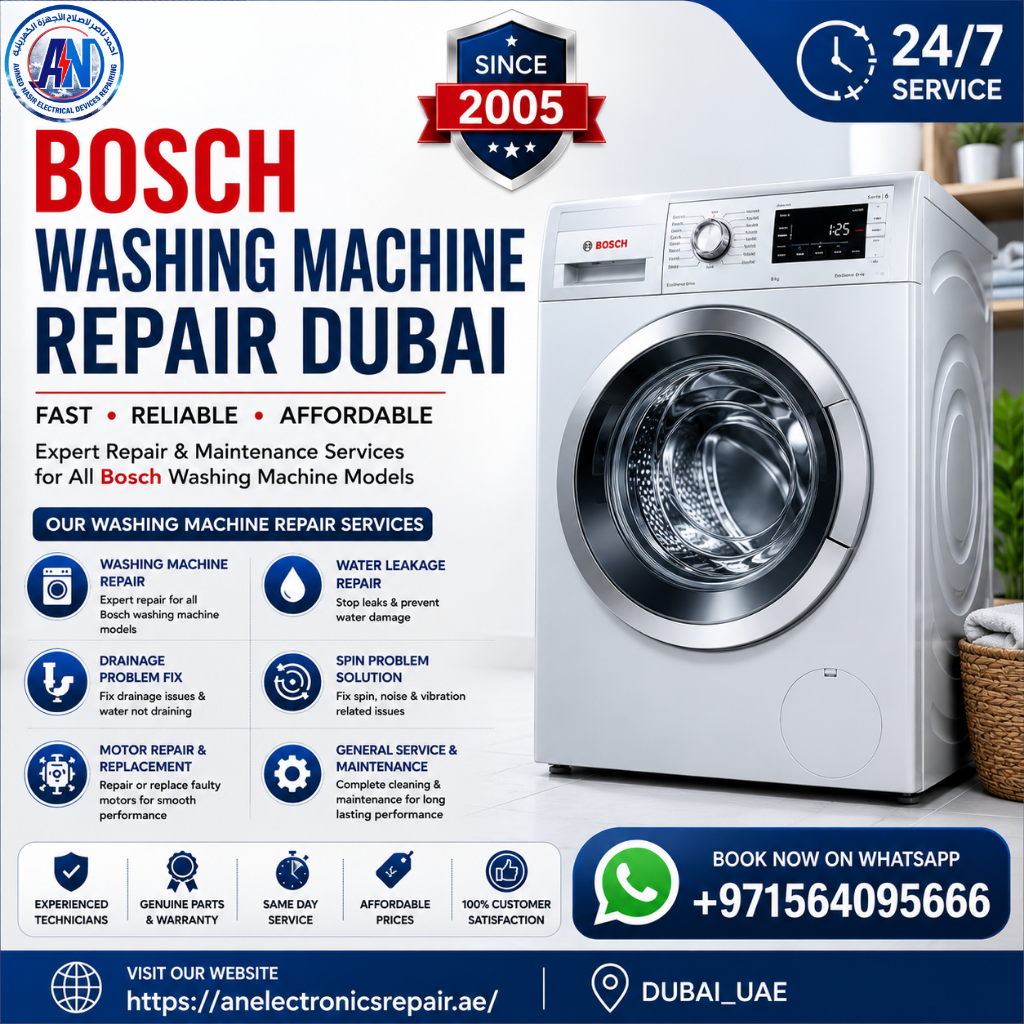 Bosch Washing Machine Repair Dubai