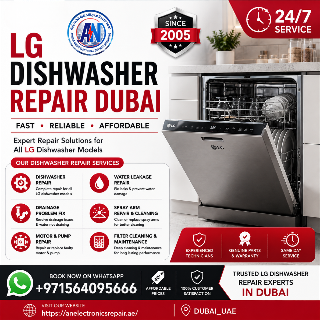 LG Dishwasher Repair Dubai