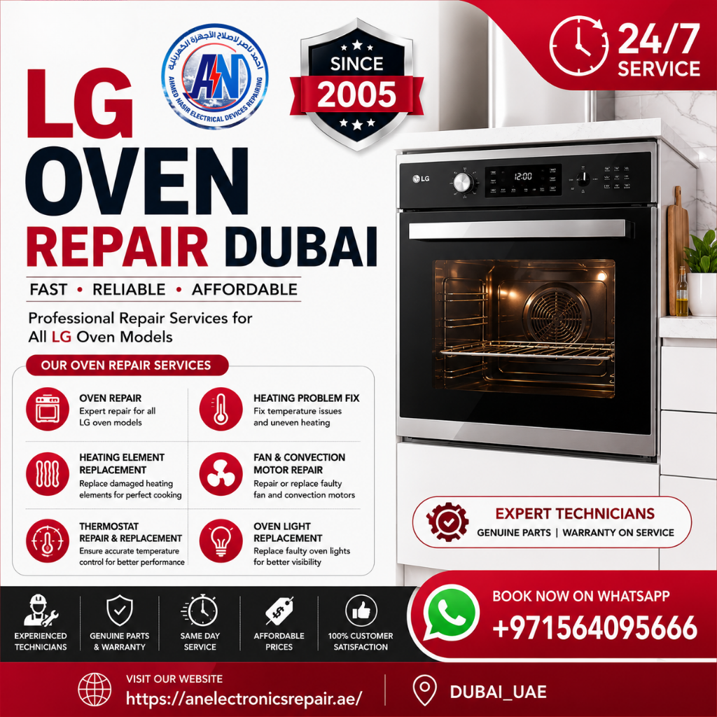 LG Oven Repair Dubai