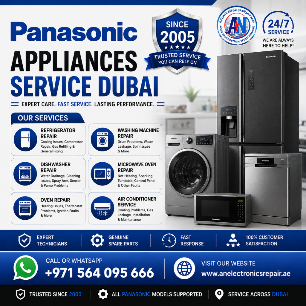 Panasonic Appliance Services Dubai
