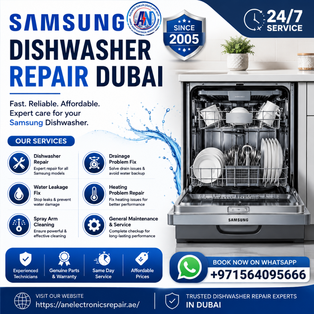 Samsung Dishwasher Repair Dubai