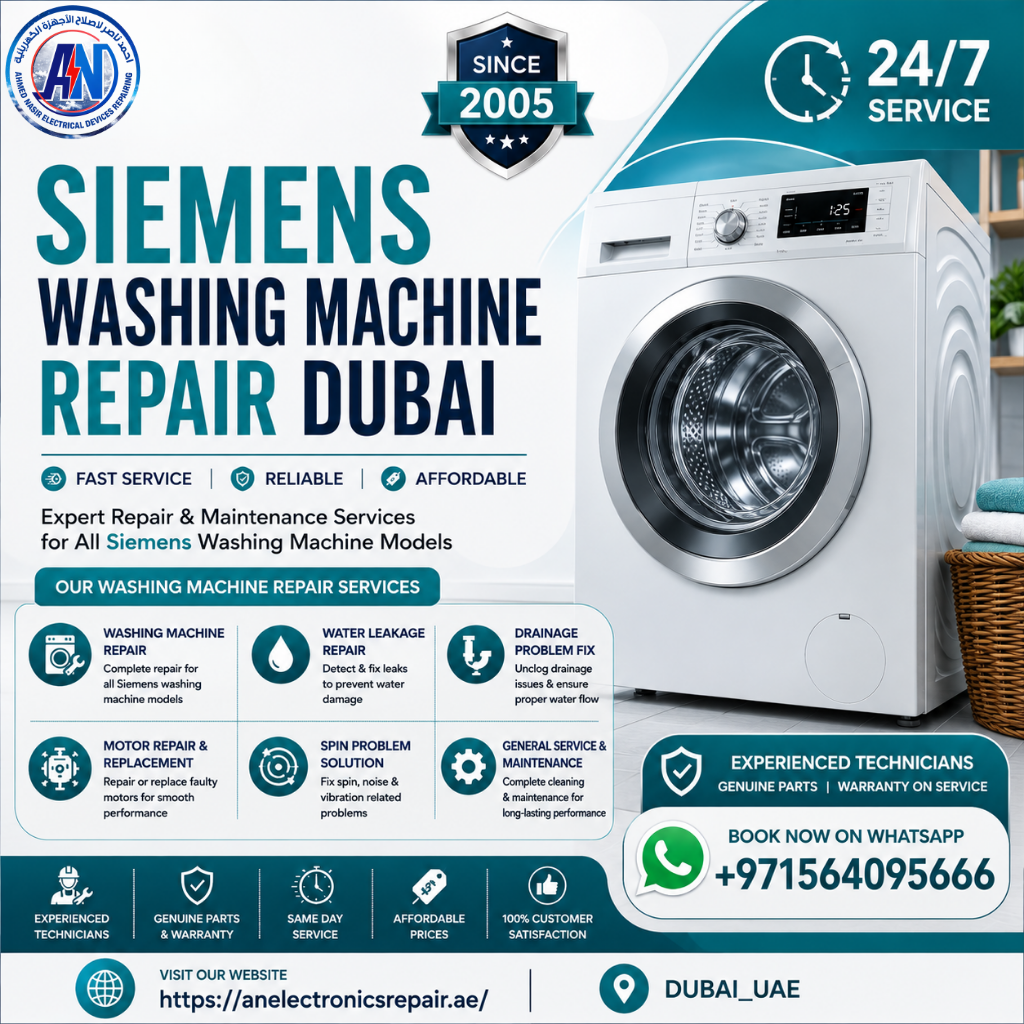 Siemens Washing Machine Repair Dubai
