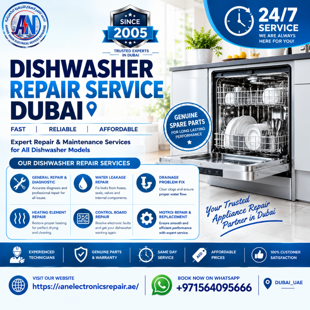 Dishwasher Repair Service Dubai