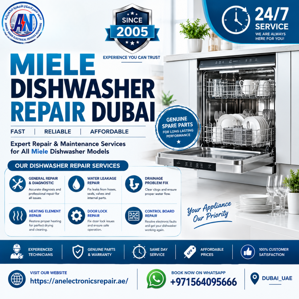 Miele Dishwasher Repair Dubai