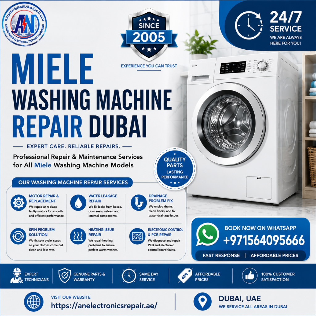 Miele Washing Machine Repair Dubai
