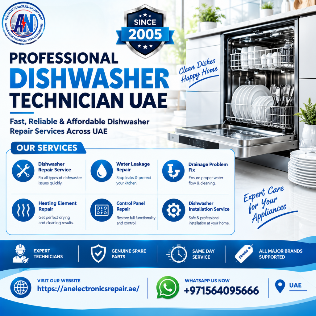 Professional Dishwasher Technician UAE