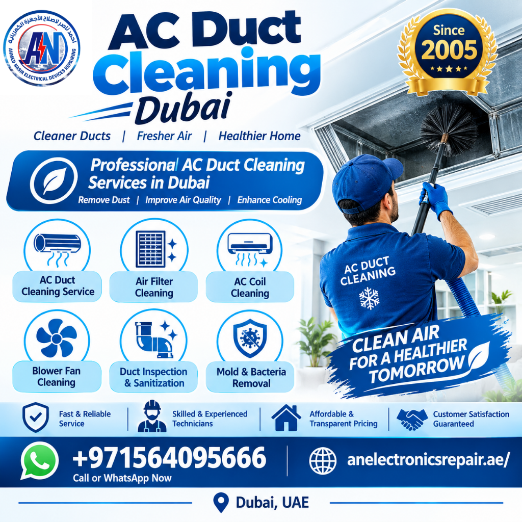 AC Duct Cleaning Dubai