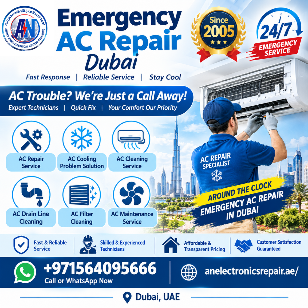 Emergency AC Repair Dubai