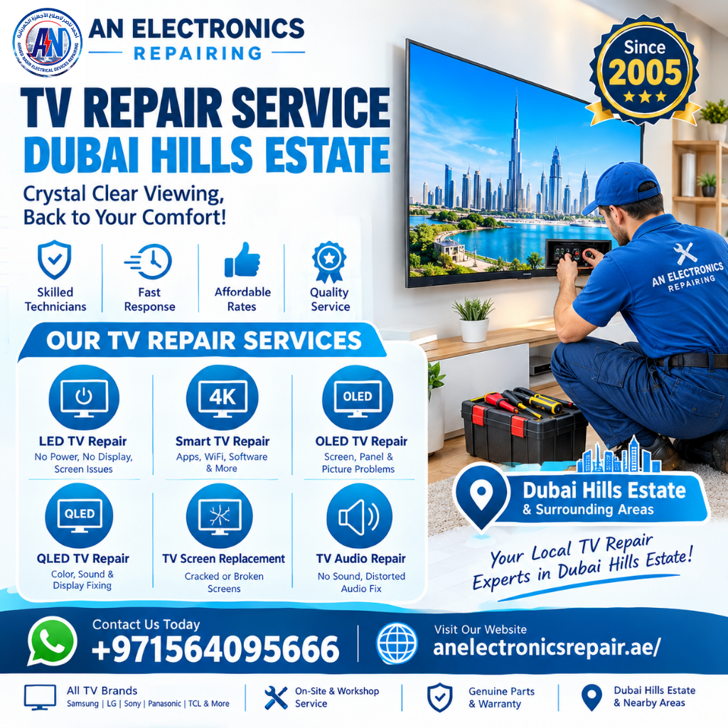 TV Repair Service Dubai Hills Estate