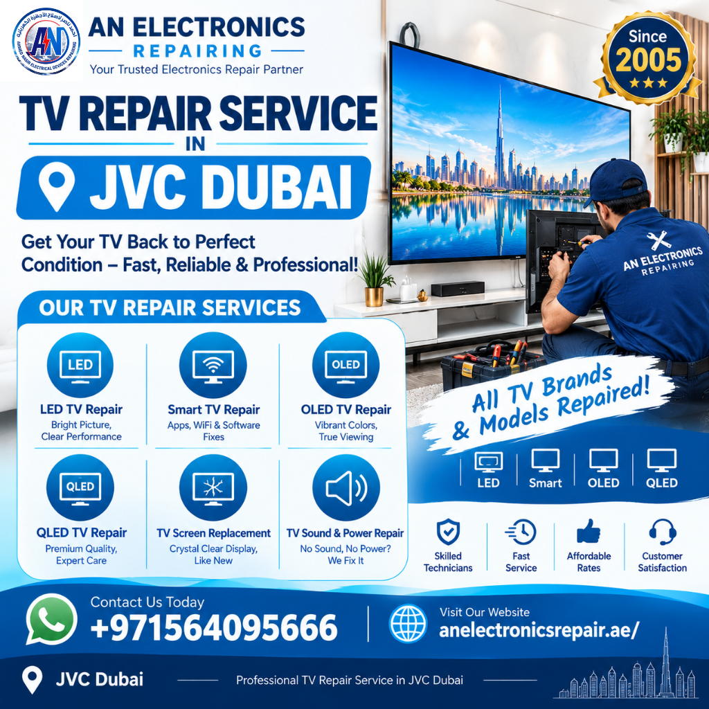 TV Repair Service JVC Dubai